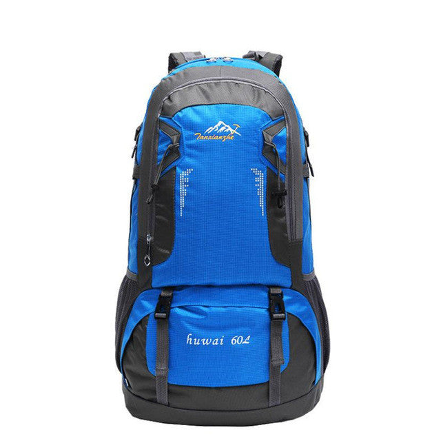 HU WAI JIAN FENG 60L Waterproof Mountaineering Backpack