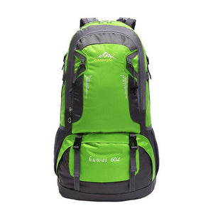 HU WAI JIAN FENG 60L Waterproof Mountaineering Backpack