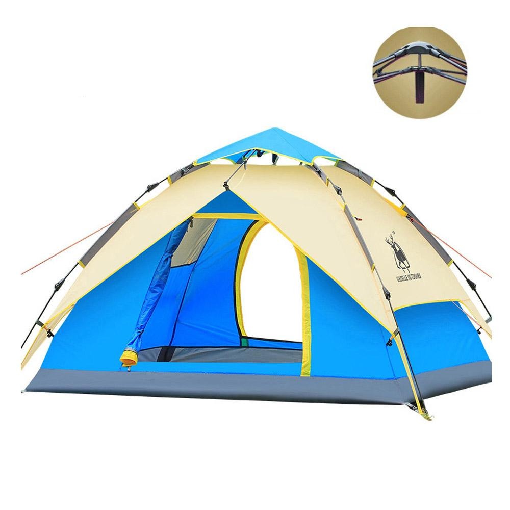 GAZELLE 3-4 Persons Hydraulic Automatic Double Layer Tent