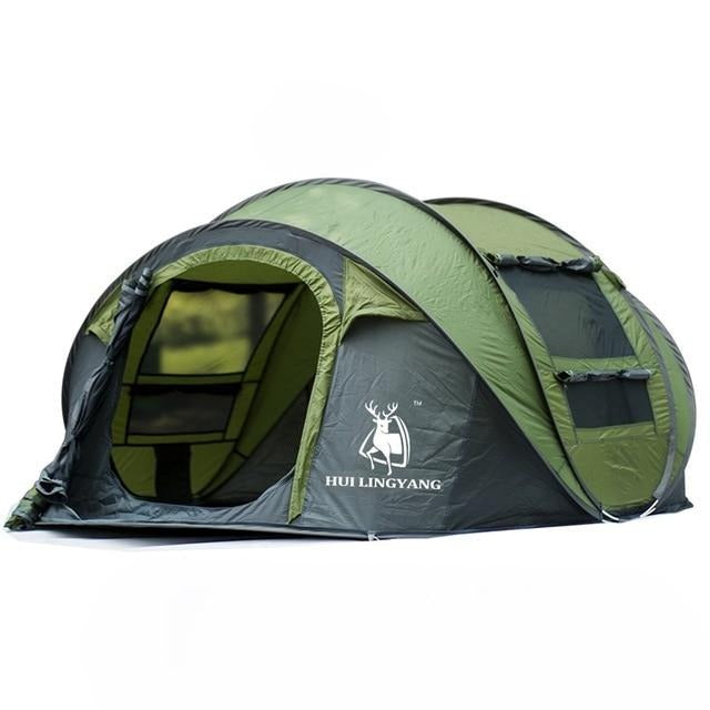HUI LINGYANG 3-4 Persons Waterproof Pop-up Tent