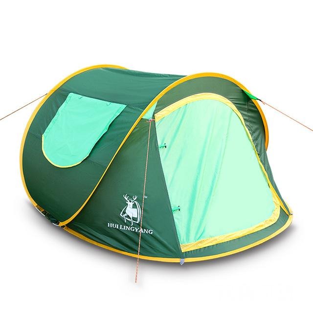 HUI LINGYANG 2-3 Persons Waterproof Pop-up Tent